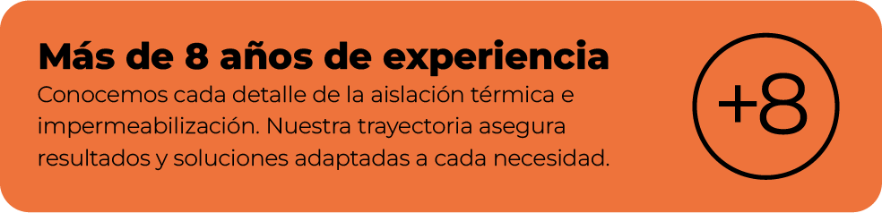 MAS DE 8 AÑOS DE XPERIENCIA